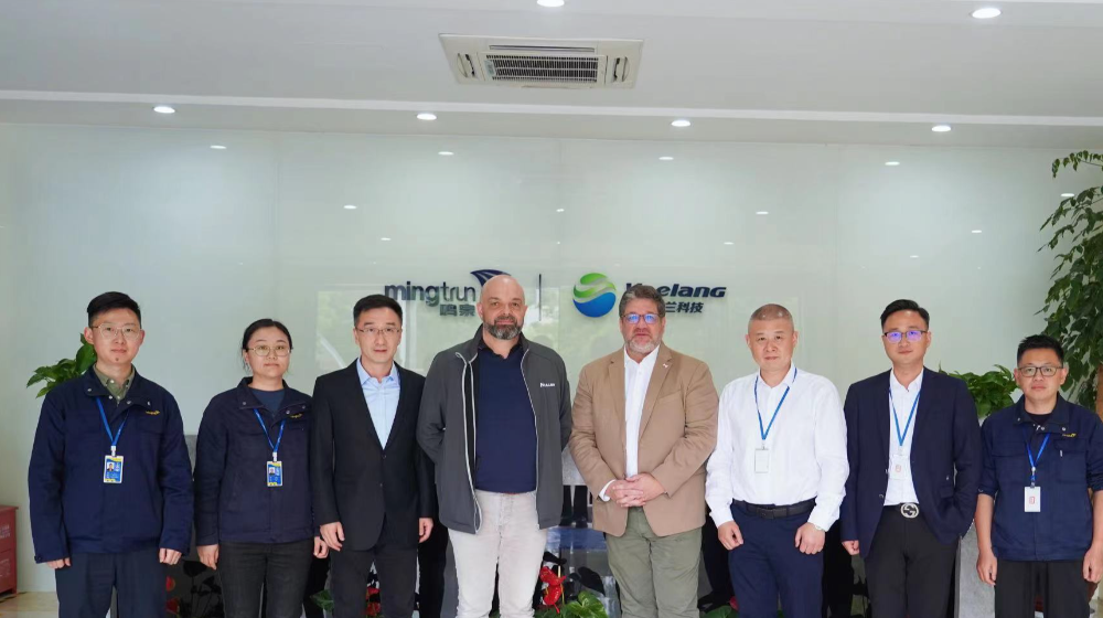 法国MULLER公司总裁Mr. Benoit一行到访浙大彩神（中国）考察、交流